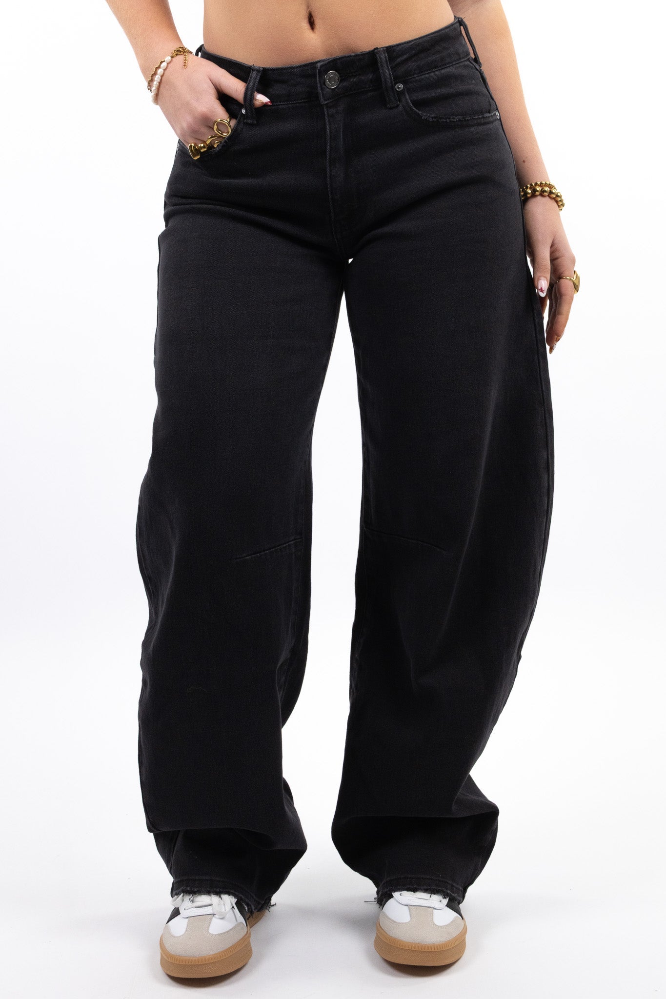 Gaia balloon jeans - stretch