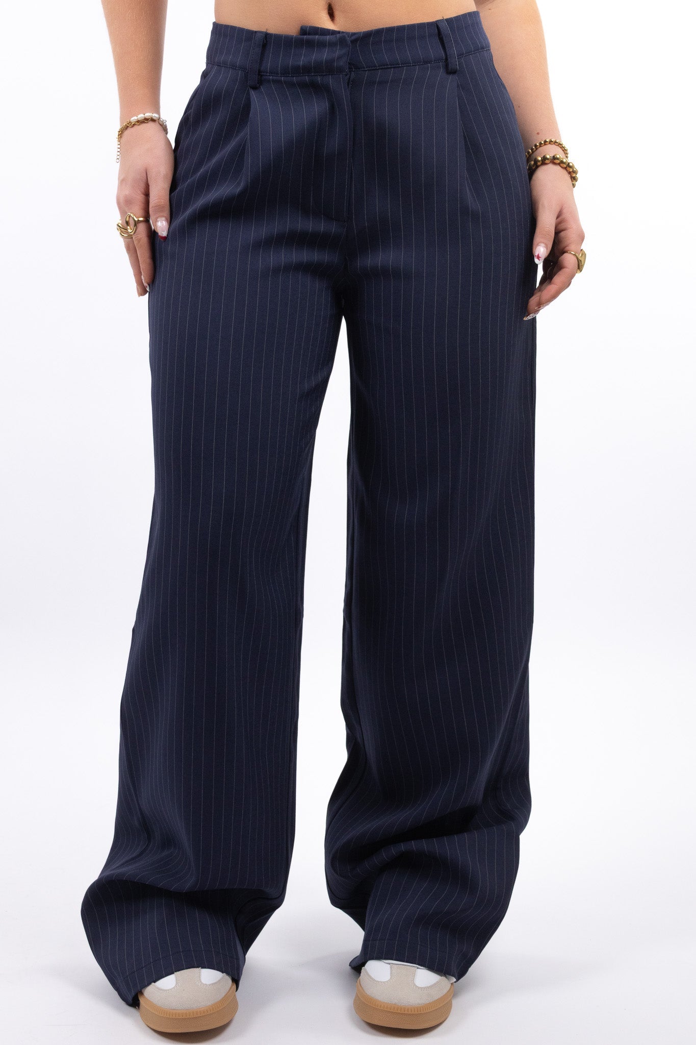 City Pinstripe Pantalon